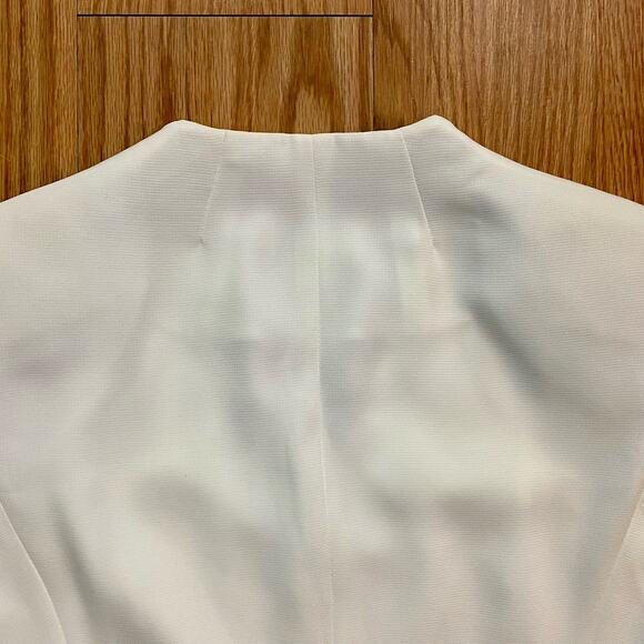 Emily Structured White Work Blazer Jacket Womens 10 - Picture 11 of 13